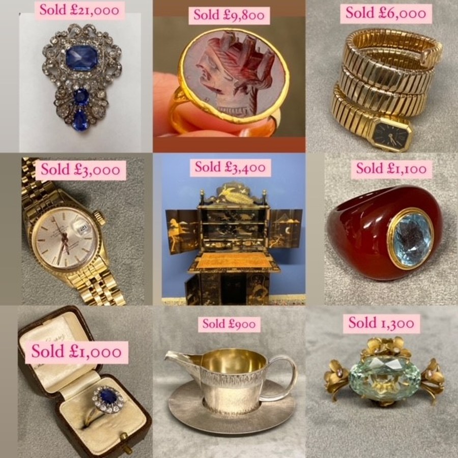 Jewellery, watches and silver sold at Kidson-Trigg