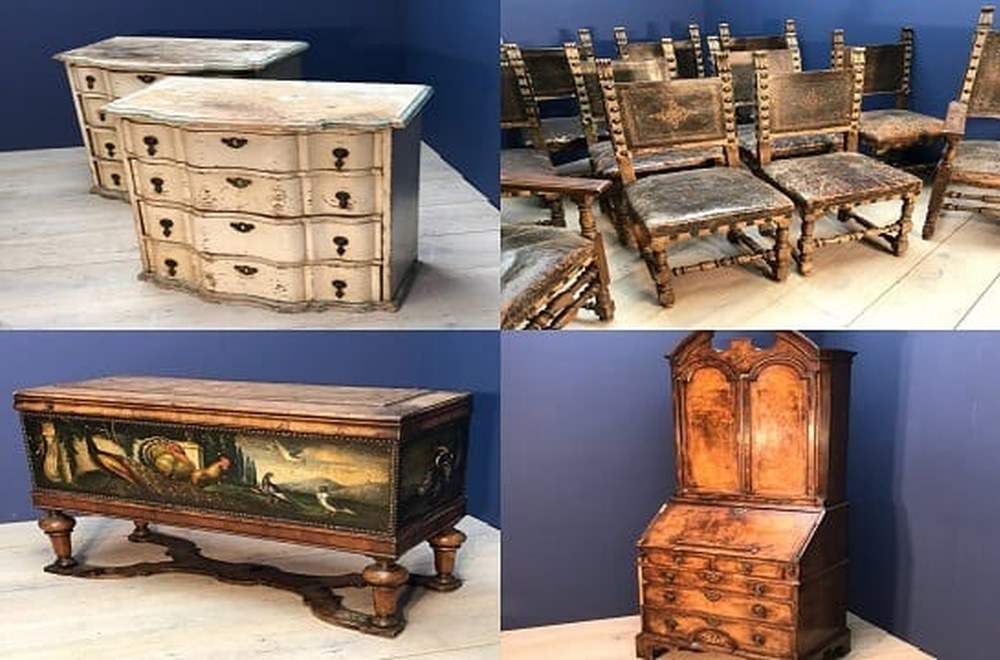 Furniture from a probate clearance